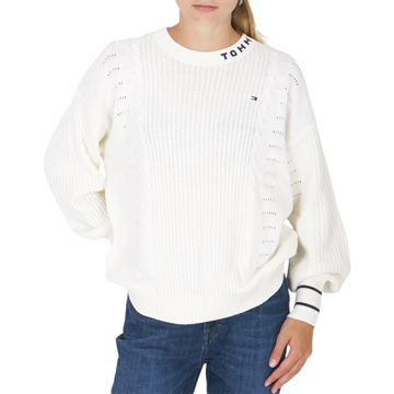 Tommy Hilfiger Sweater Cable 5658 Ivory Petal